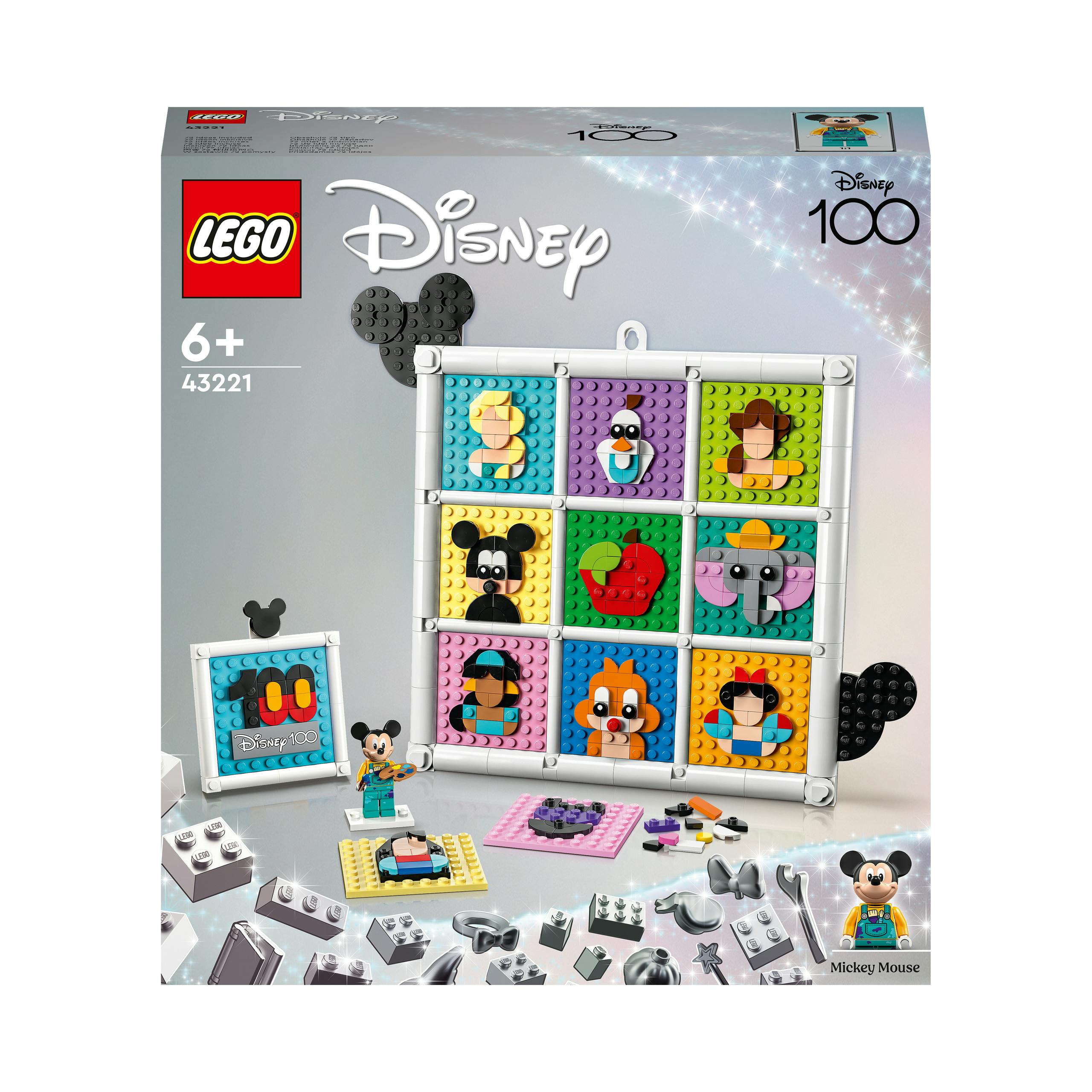 LEGO Disney 100 Jaar Disney Animatiefiguren (43221)