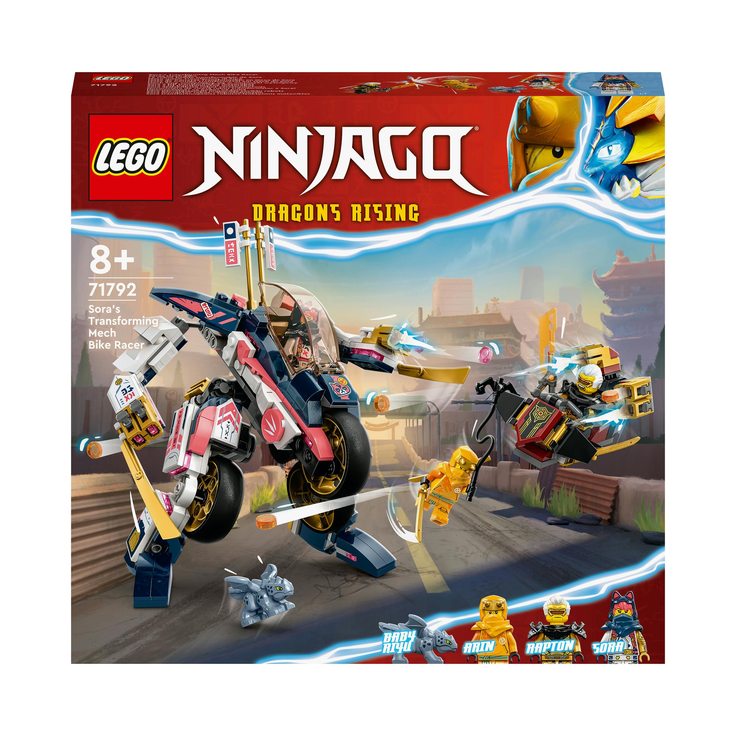 Lego Ninjago Le Robot Bolide Transformable De Sora 71762