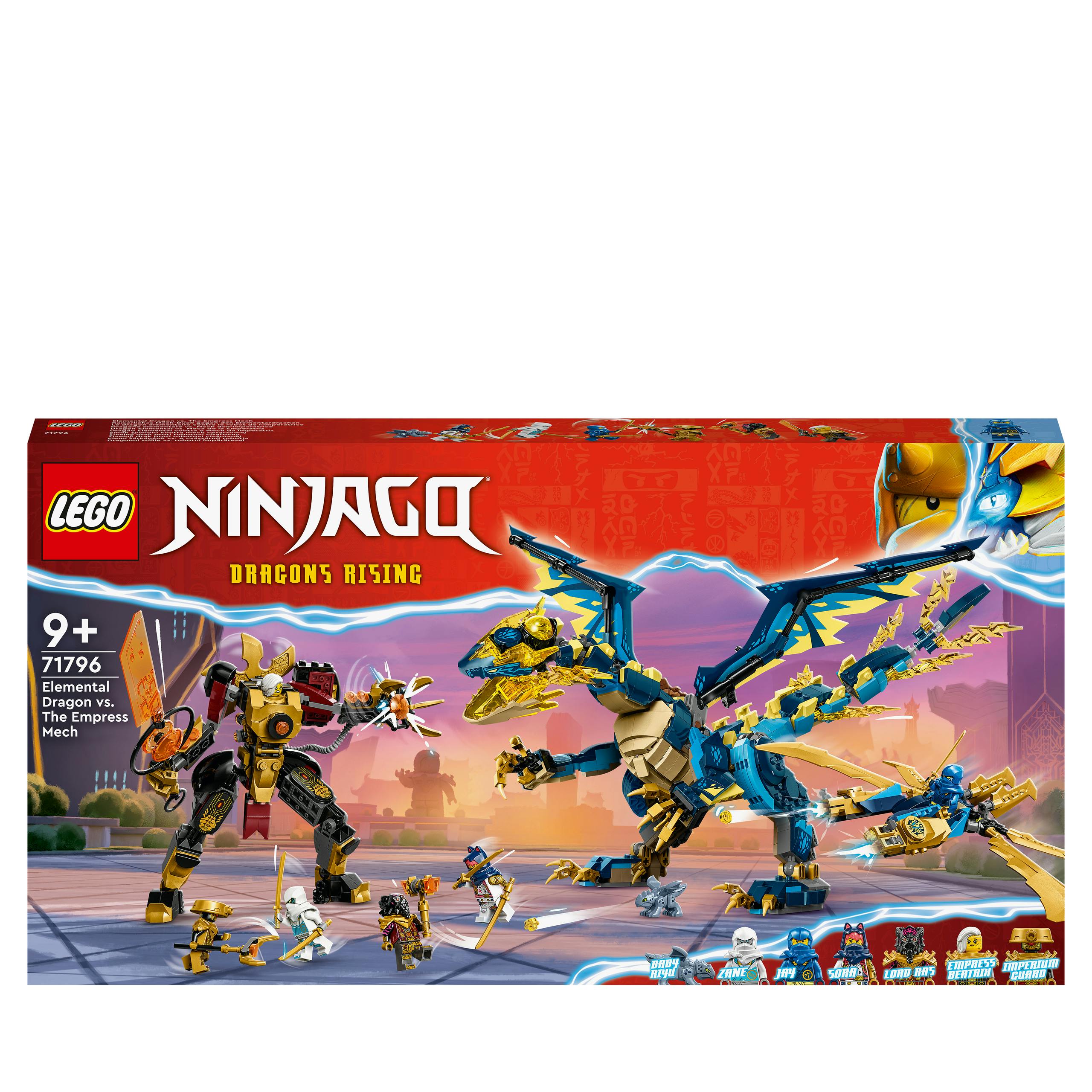 Lego Ninjago: Le Combat En Voiture Et En Moto De Kai Et Ras - 71789