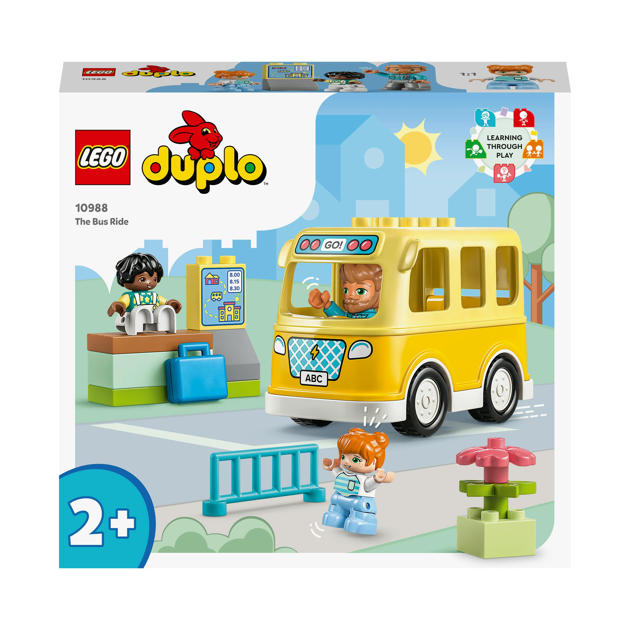 Lego Duplo Le Voyage En Bus - 10988