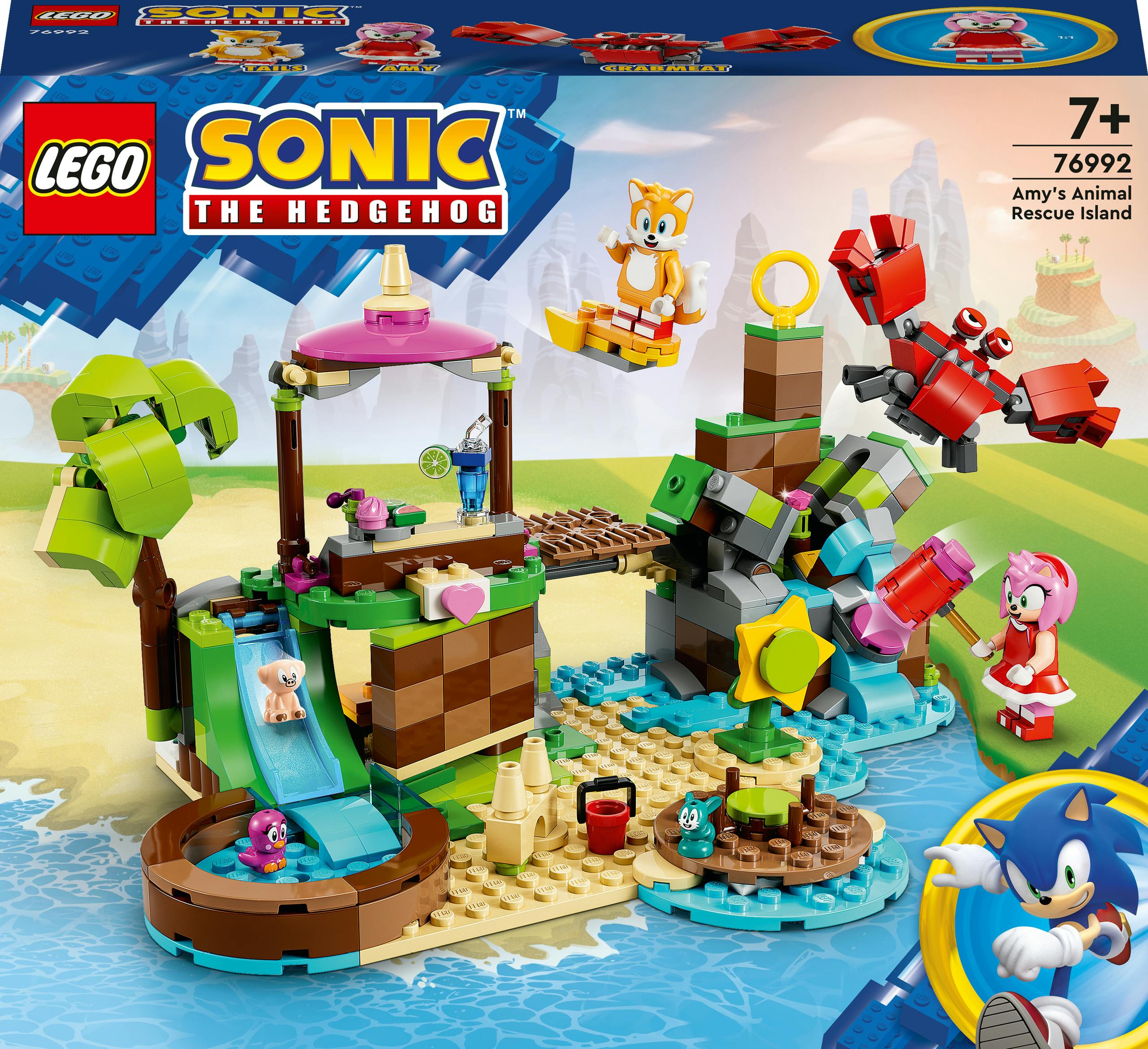 Lego Sonic L'île De Sauvetage Des Animaux De Amy - 76992