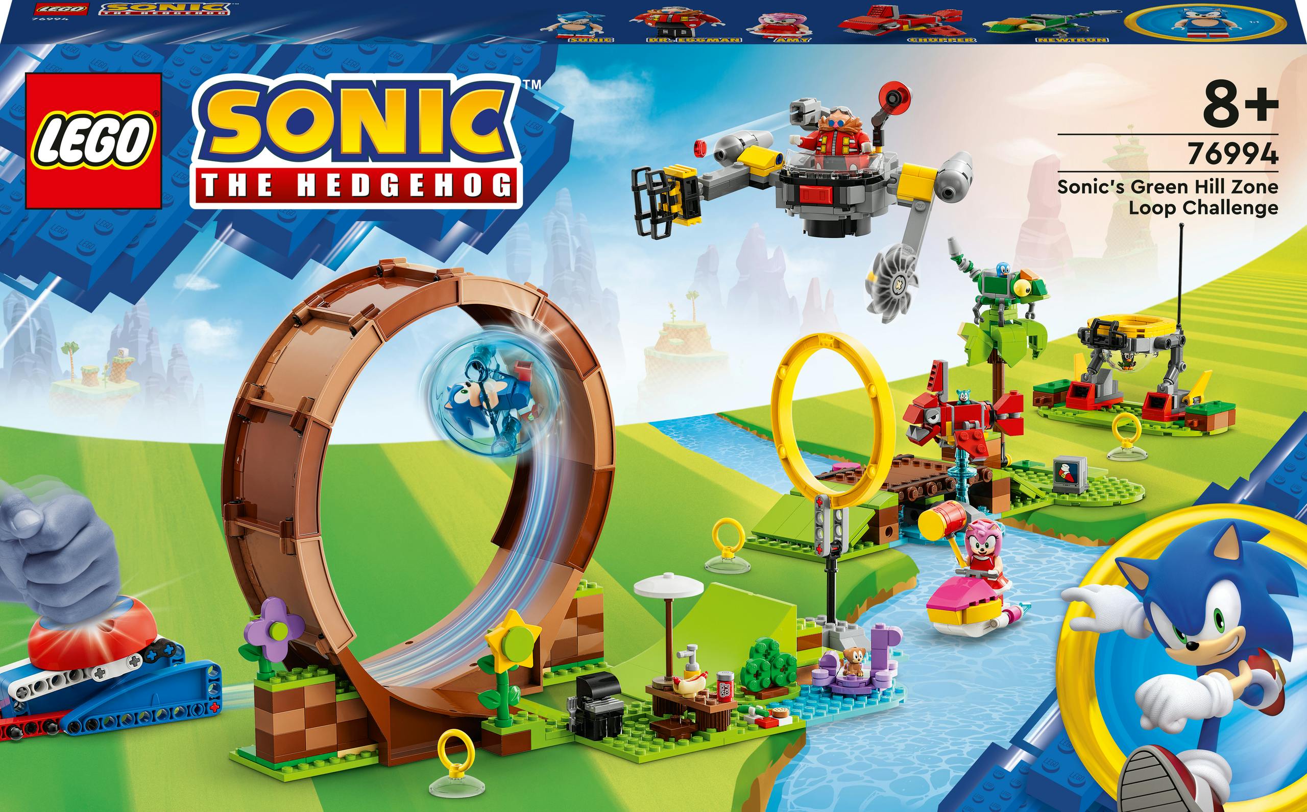 Lego Sonic The Hedgehog Sonics Green Hill Zone Loopinguitdaging