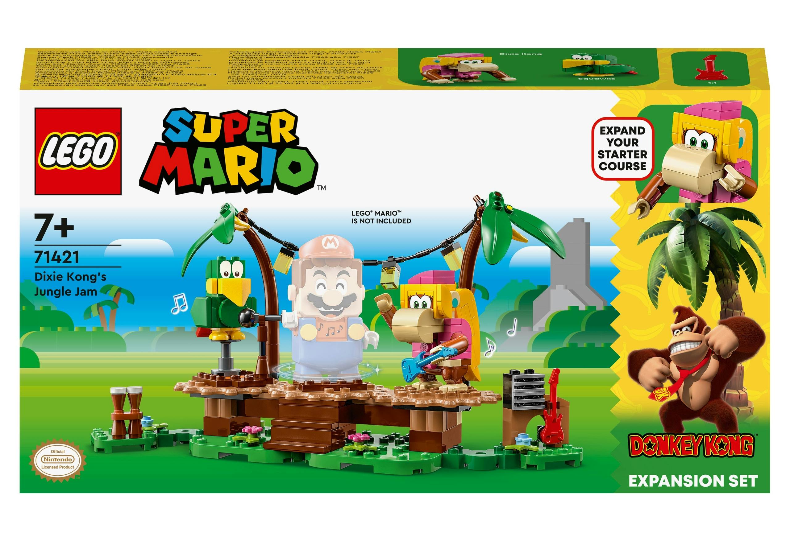 Lego Super Mario Uitbreidingsset: Dixie Kongs Jungleshow (71421)