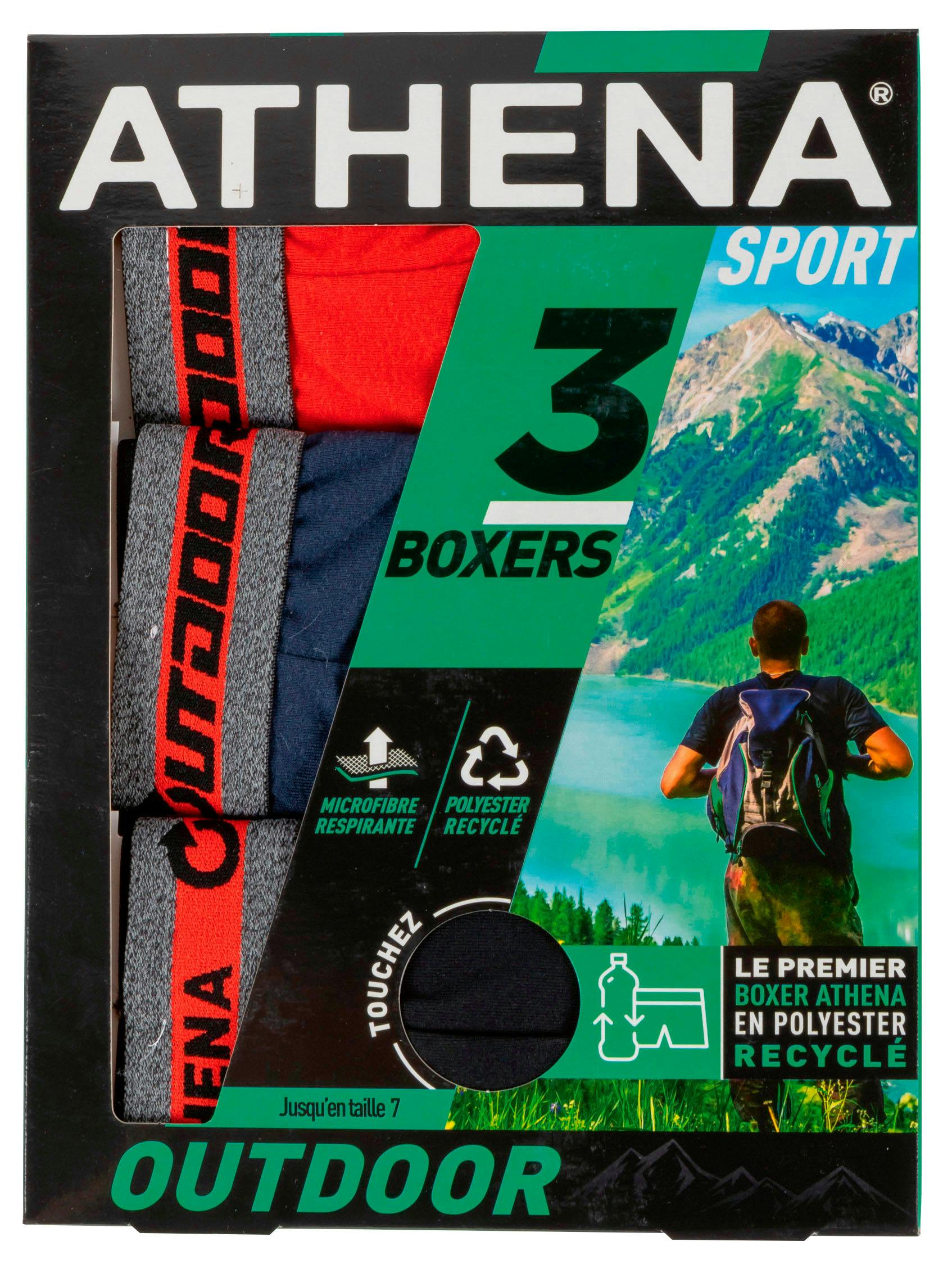 Athena Sport Pack 3 Boxers Outdoor