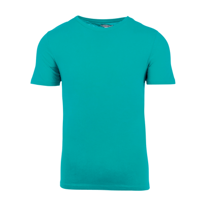 Turquoise Heren-t-shirt