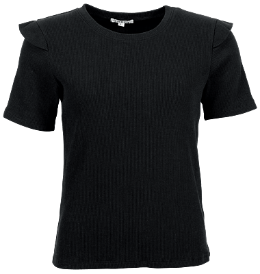 ôdrey T-shirt Noir Femme