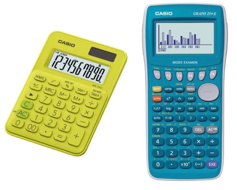 Pack De 2 Calculatrices Casio Graph25 +ms2