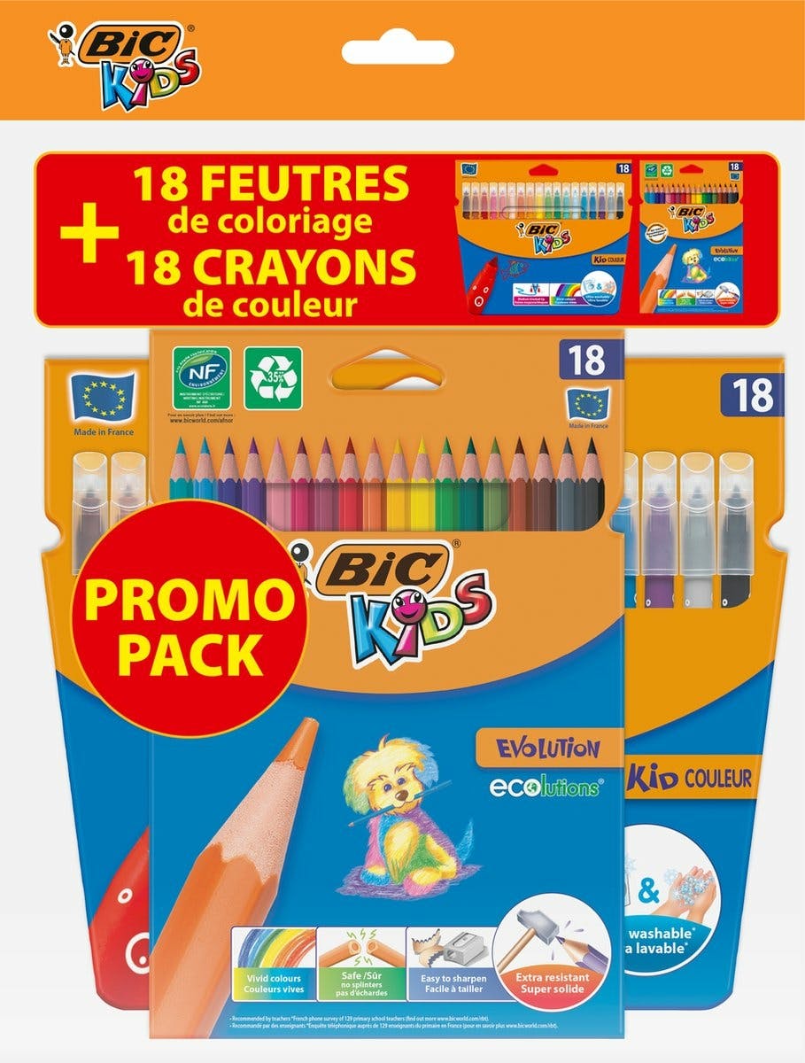 Crayons Et Feutres Color Eco/evolution