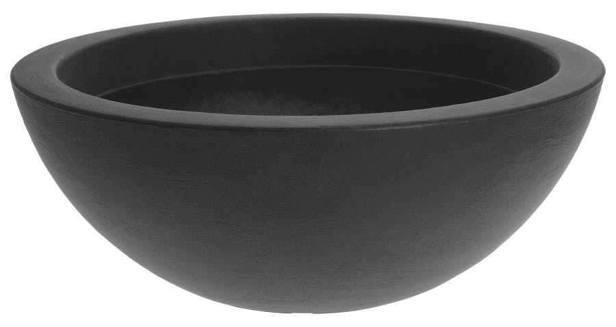 Soucoupe Ronde 52x20cm Anthracite