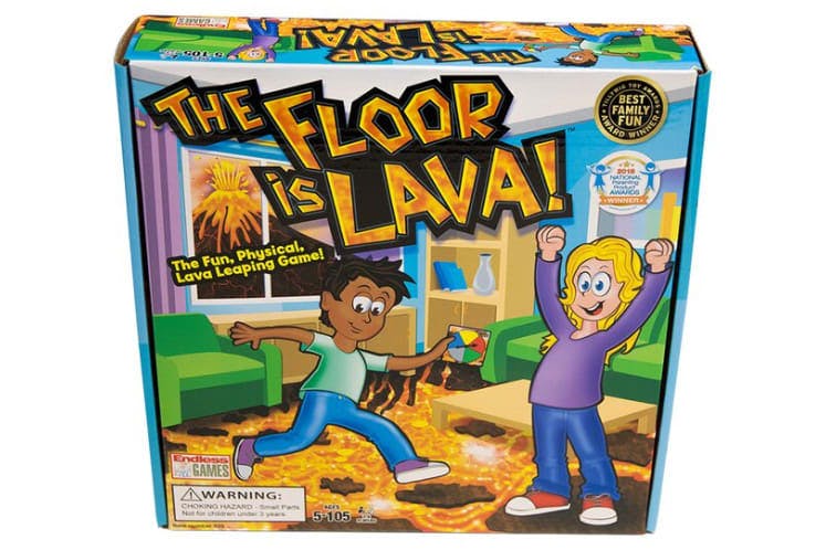 spel the floor is lava